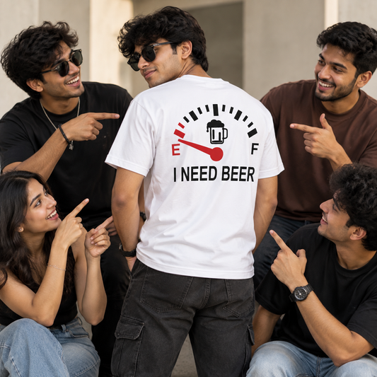 Beer O Meter | Regular Fit T-Shirt