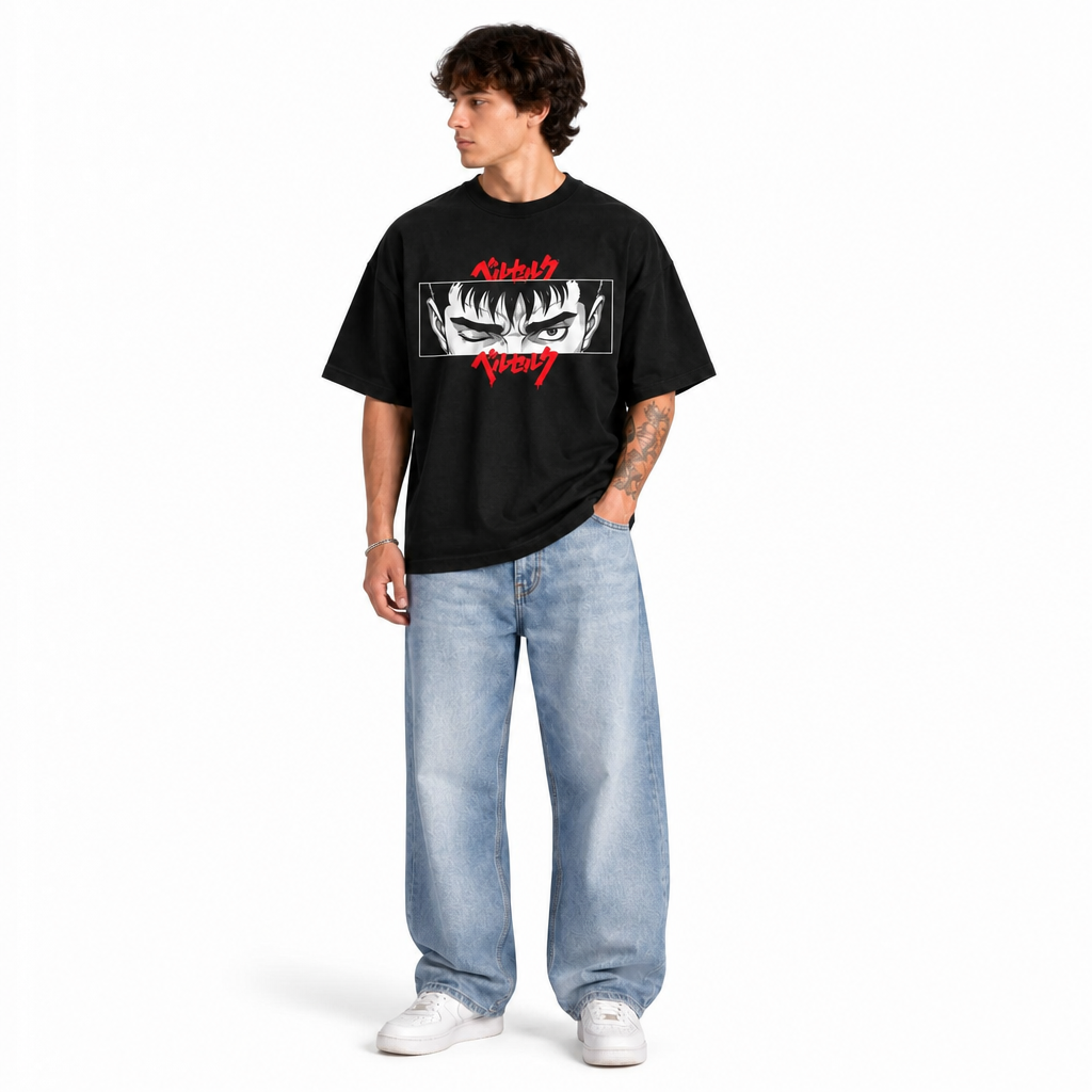 Striking Eye Oversized T-Shirt