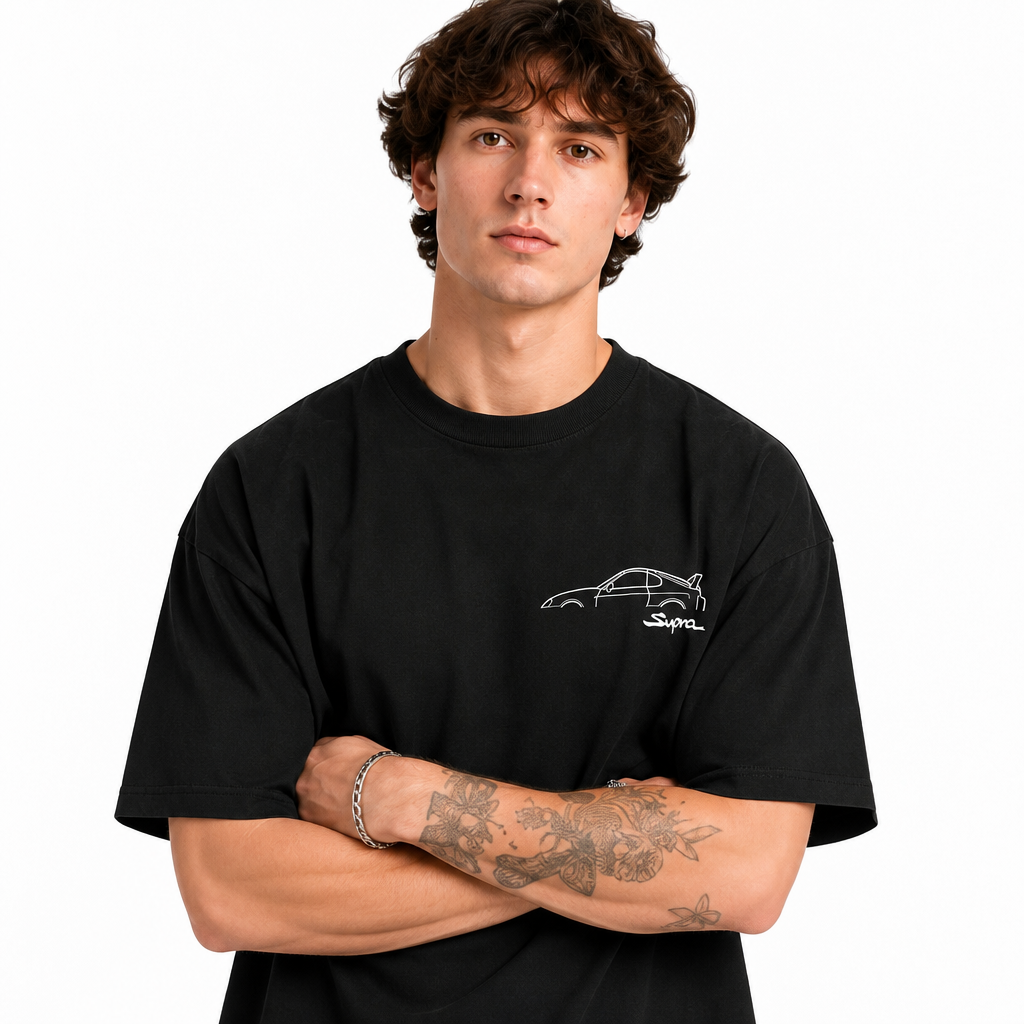 Supra Sketch Oversized T-Shirt