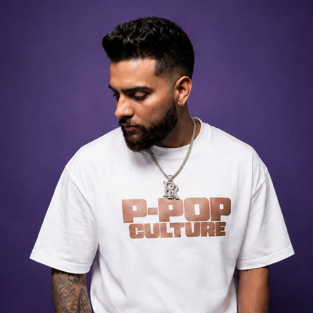 P-POP Culture Oversized Tee