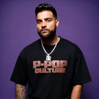 P-POP Culture Oversized Tee