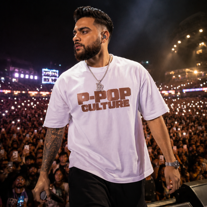 P-POP Culture Oversized Tee