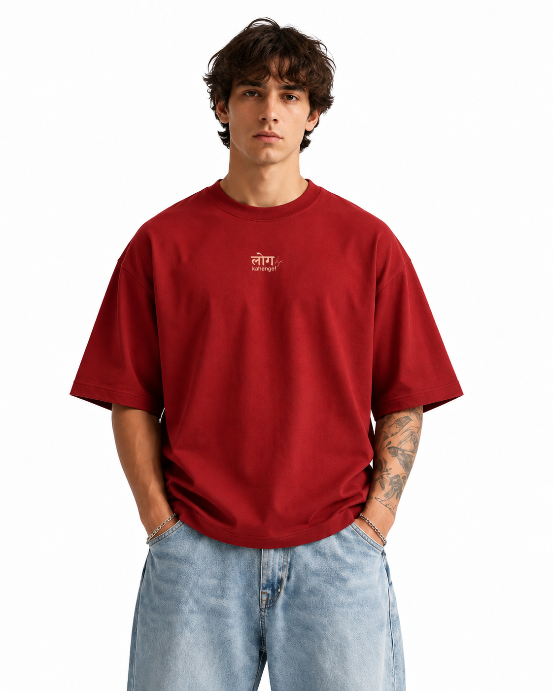 Kuch Toh Log Kahenge | Oversized Tshirt