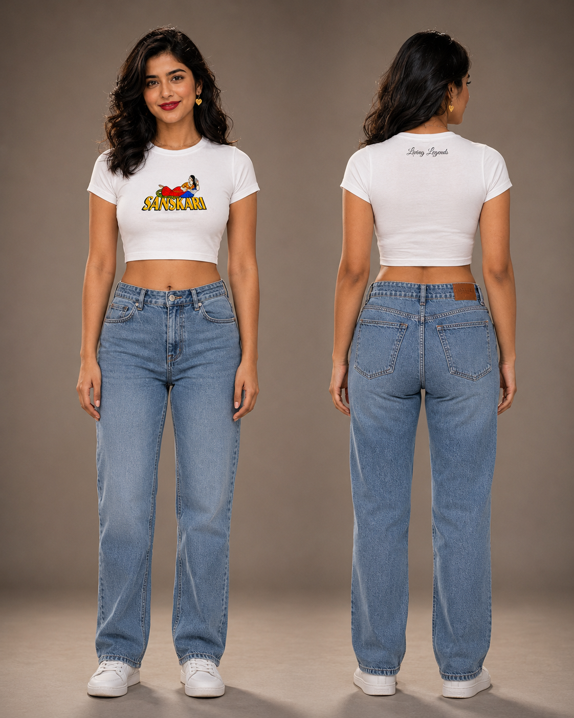 Sanskari Crop Top