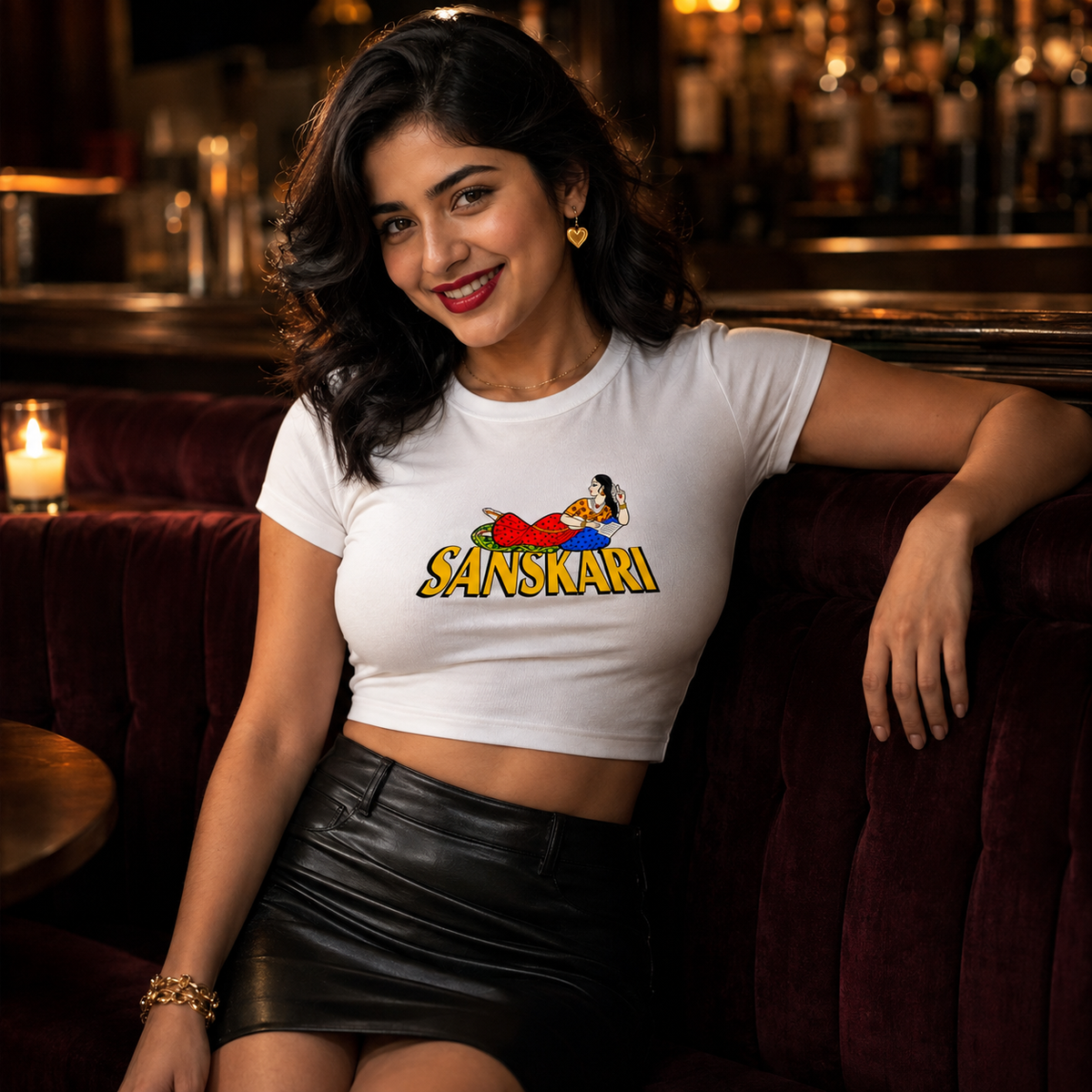 Sanskari Crop Top