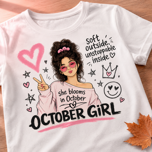October Girl | Soft & Unstoppable Tshirt