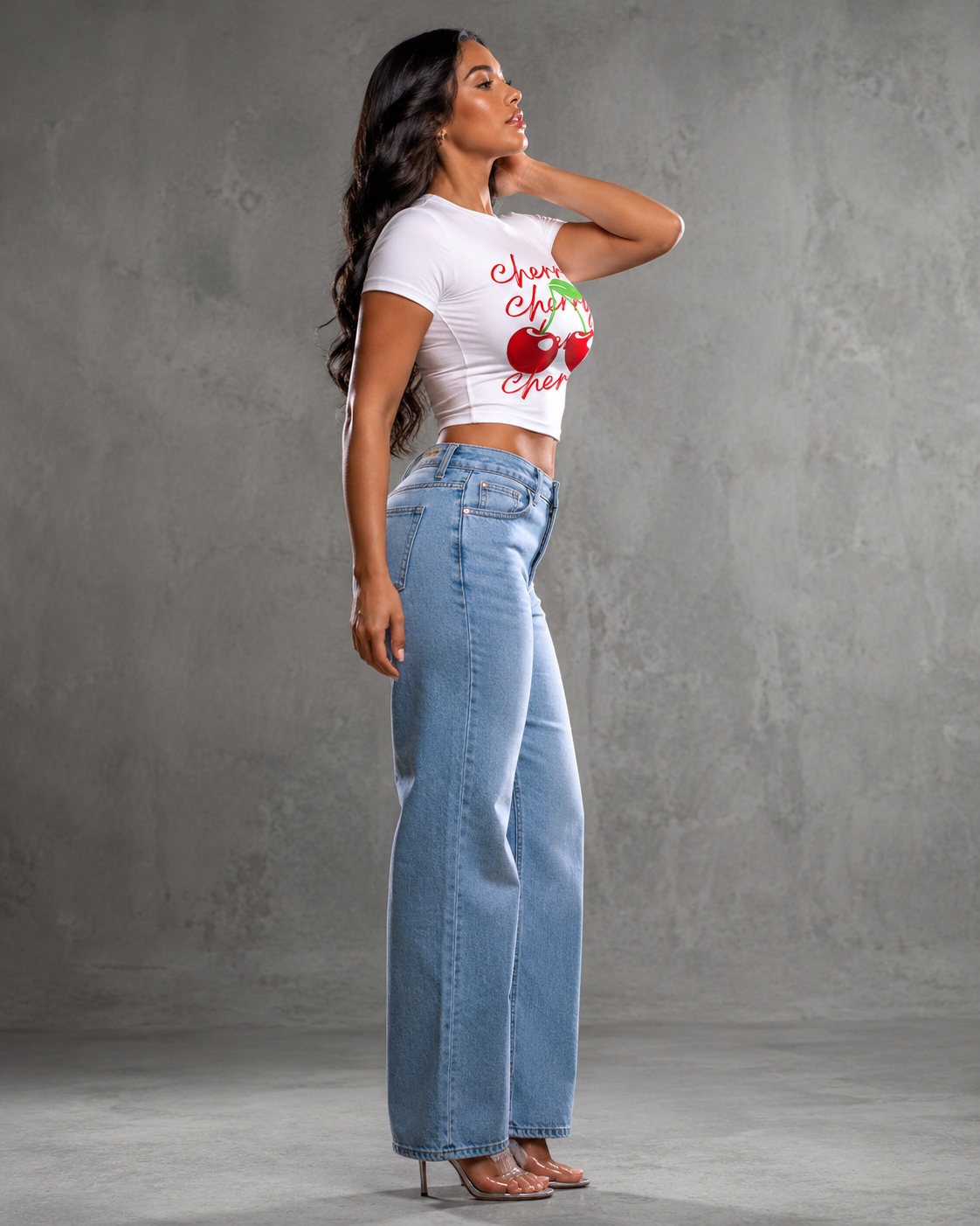 Cherry Crop Top
