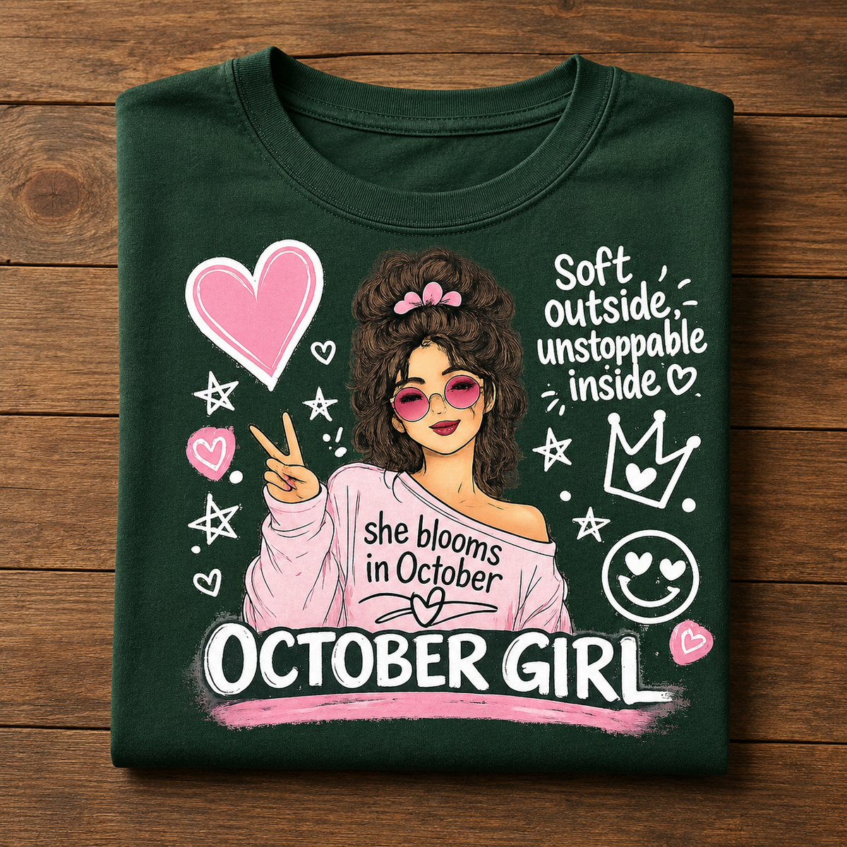 October Girl | Soft & Unstoppable Tshirt
