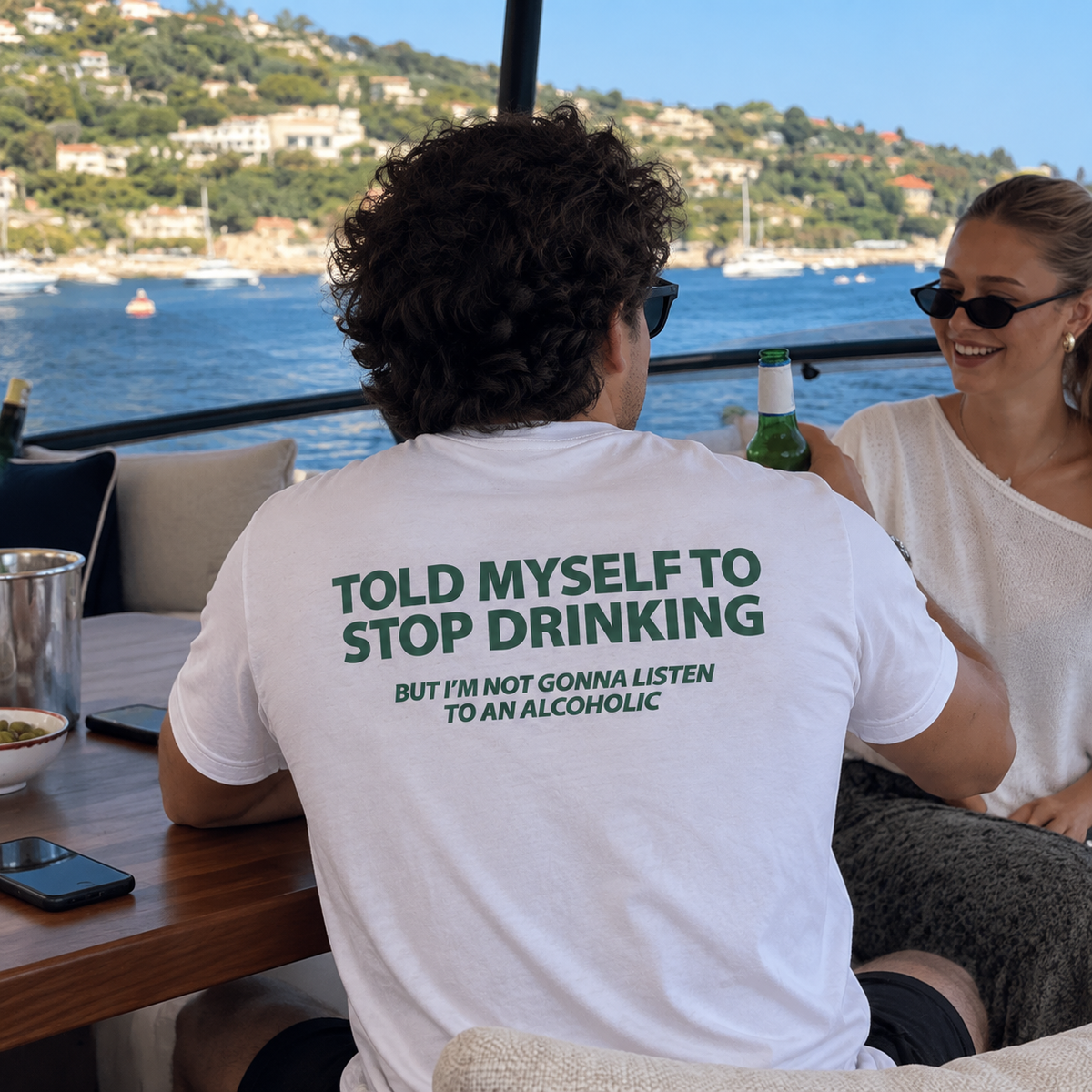 Told Myself to Stop Drinking | Regular Fit Tee