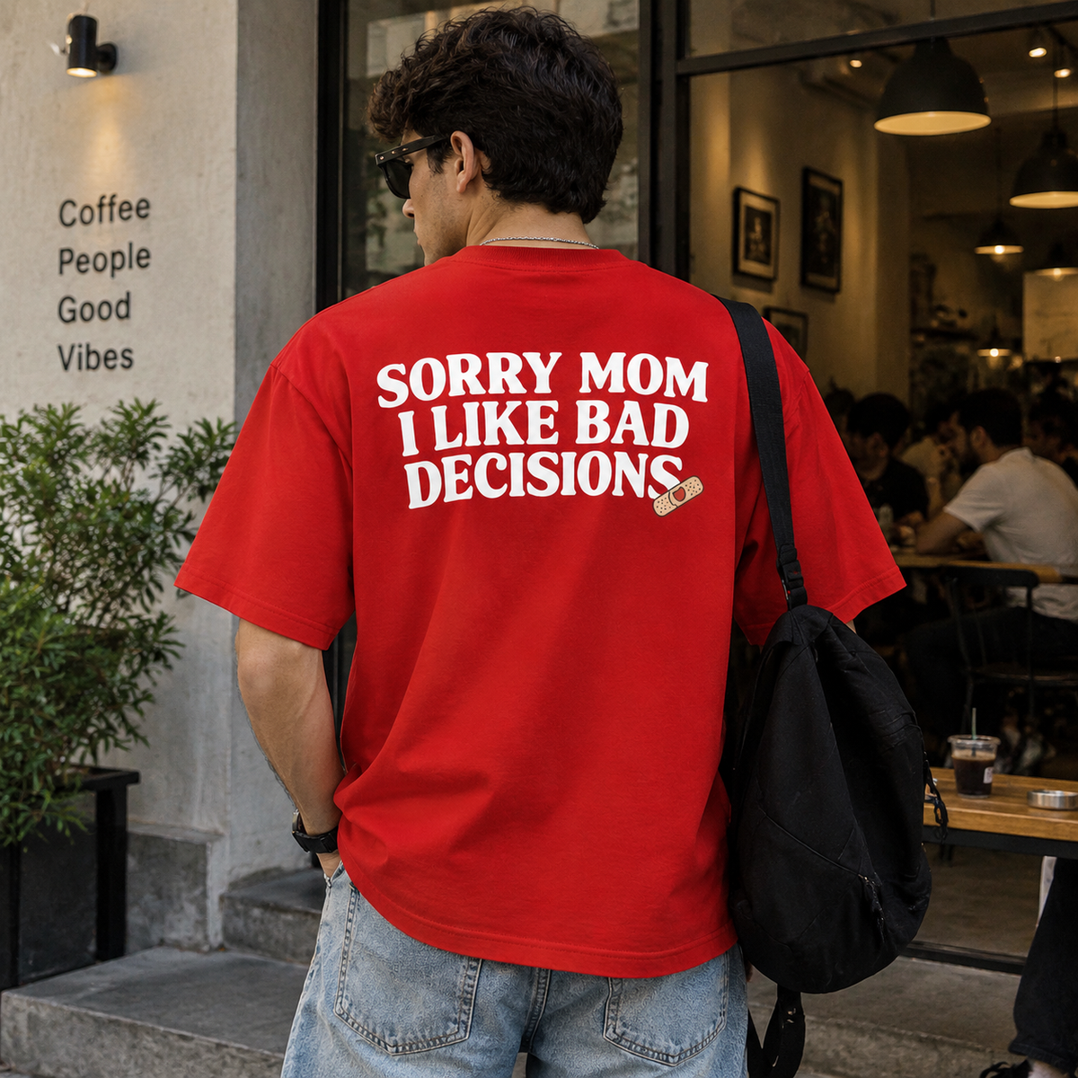 Sorry Mom | Oversized T-shirt