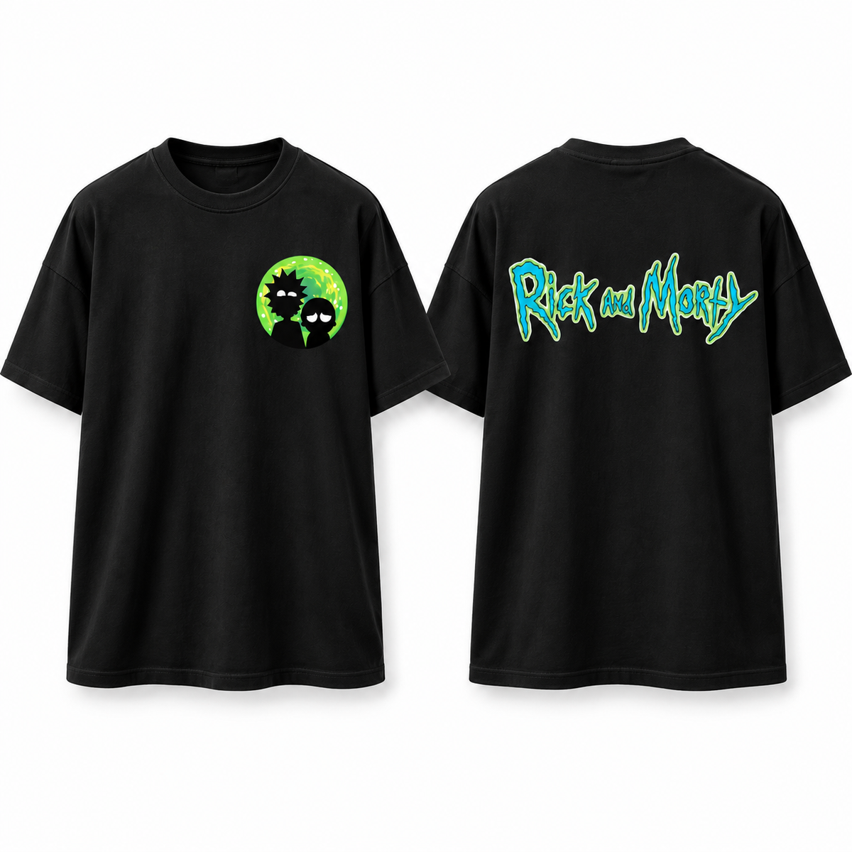 Rick and Morty Oversized T-Shirt