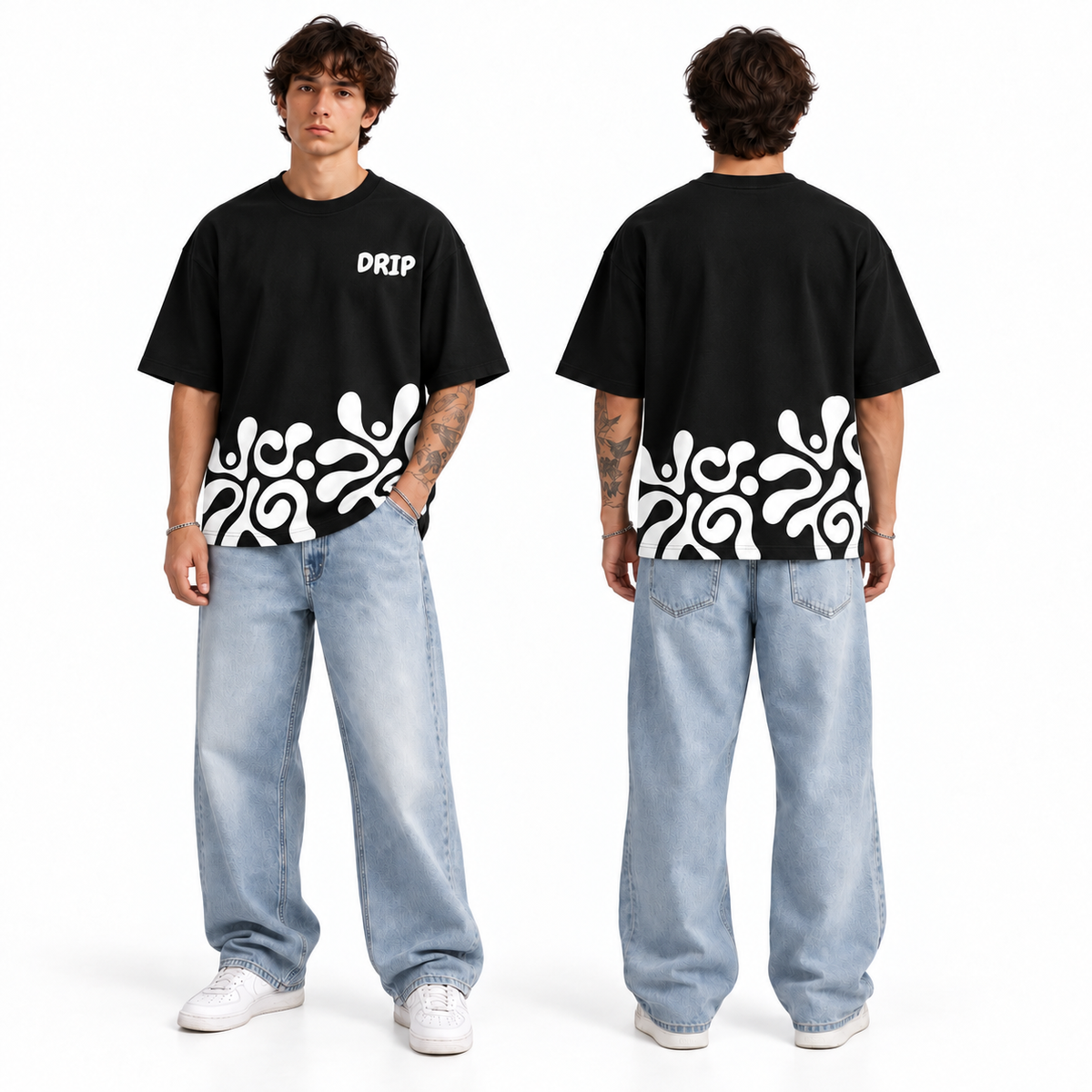 Drip Oversized T-Shirt
