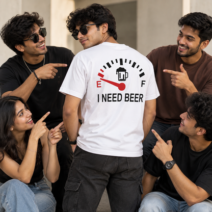 Beer O Meter | Regular Fit T-Shirt