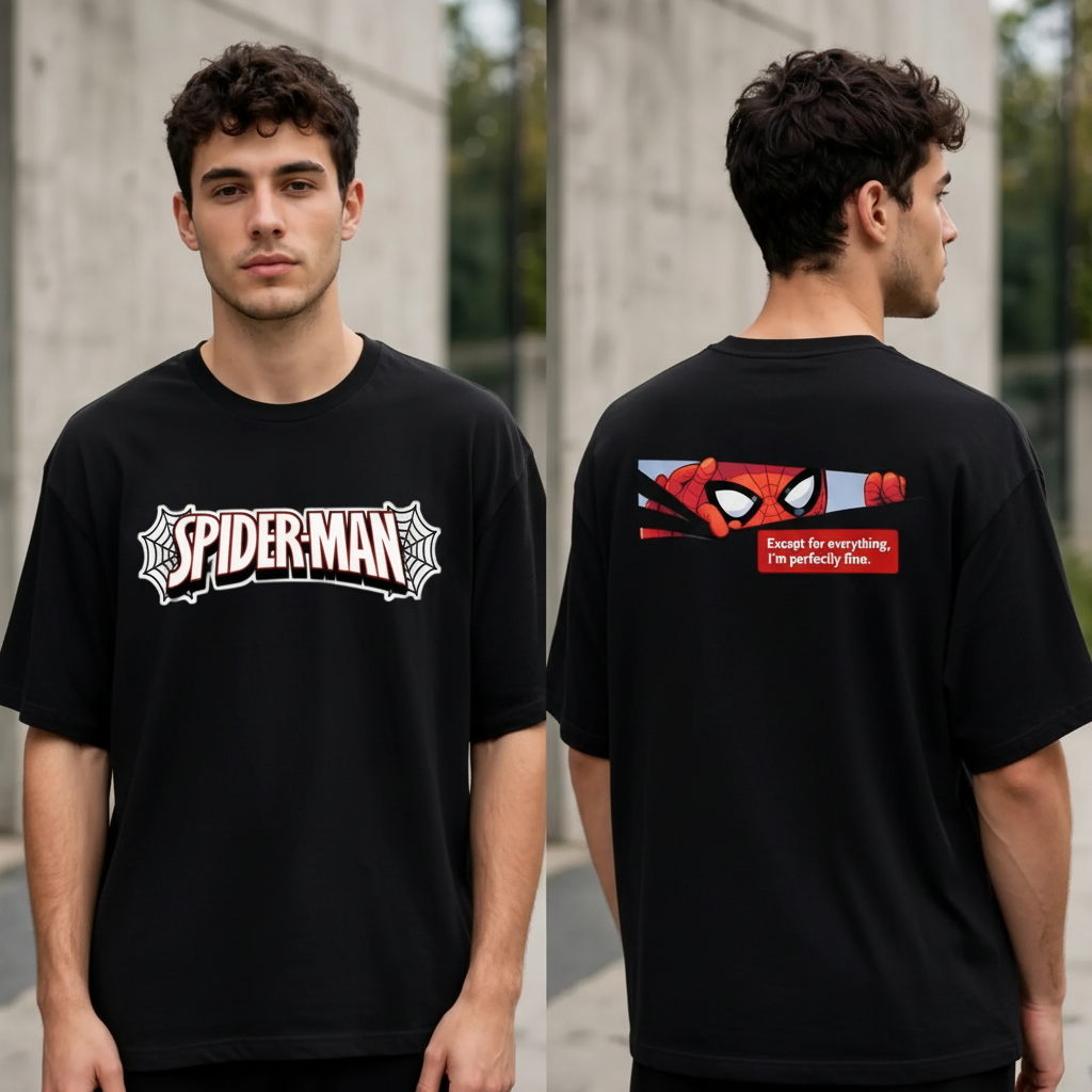Spider-Man Oversized T-Shirt