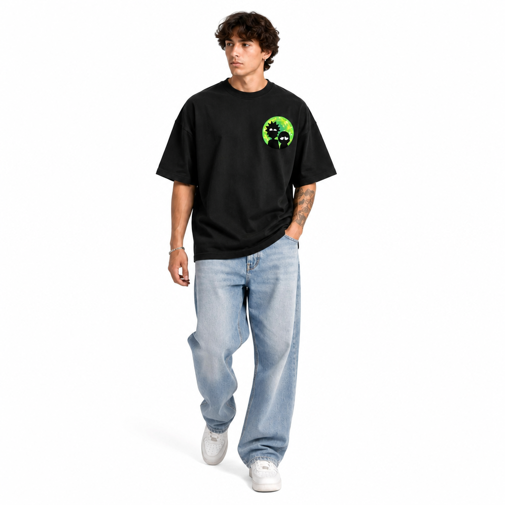 Rick and Morty Oversized T-Shirt