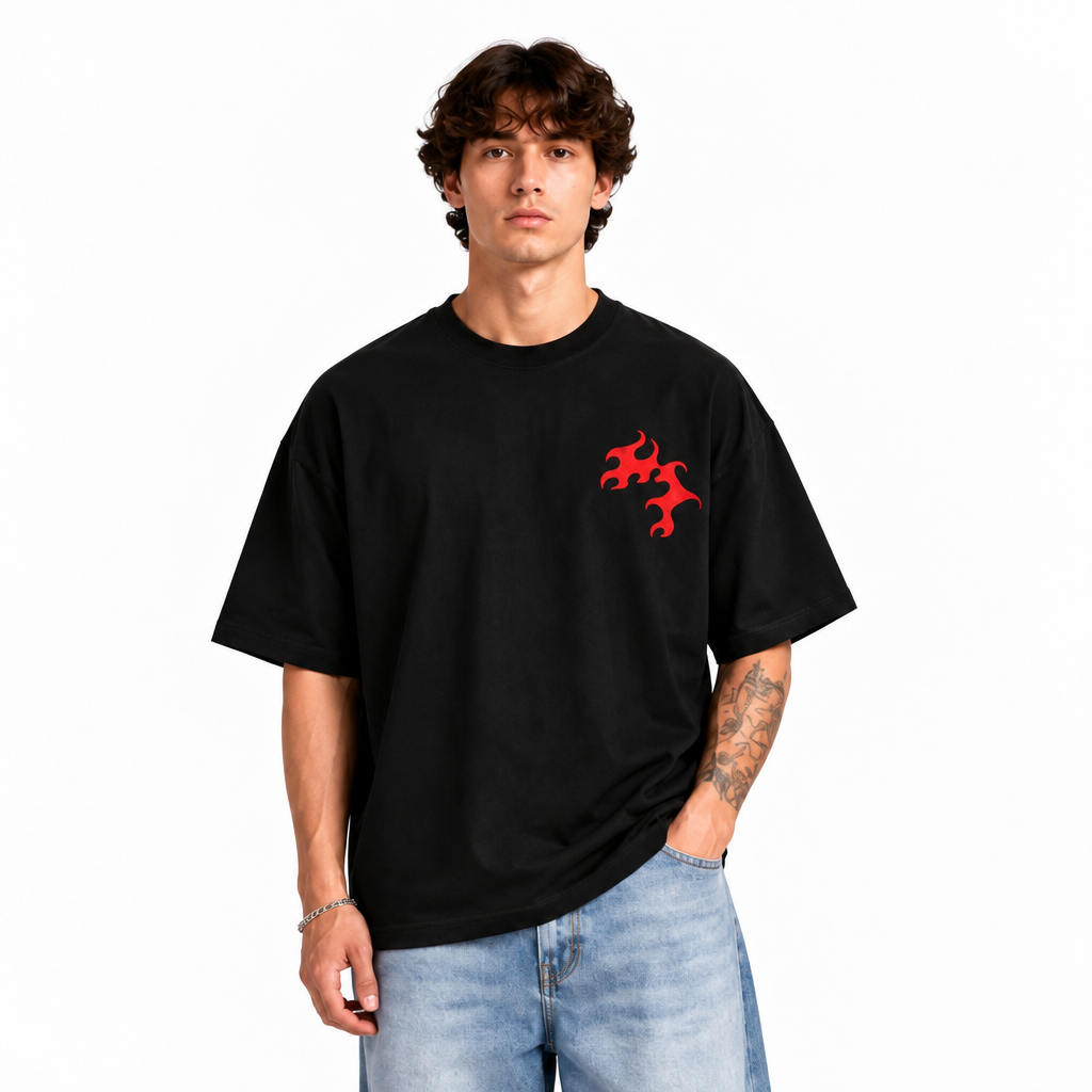 Flame Oversized T-Shirt