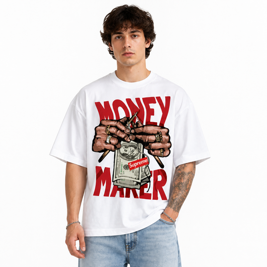Money Maker Oversized T-Shirt