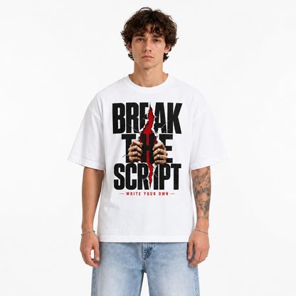 Break Script Oversized T-Shirt