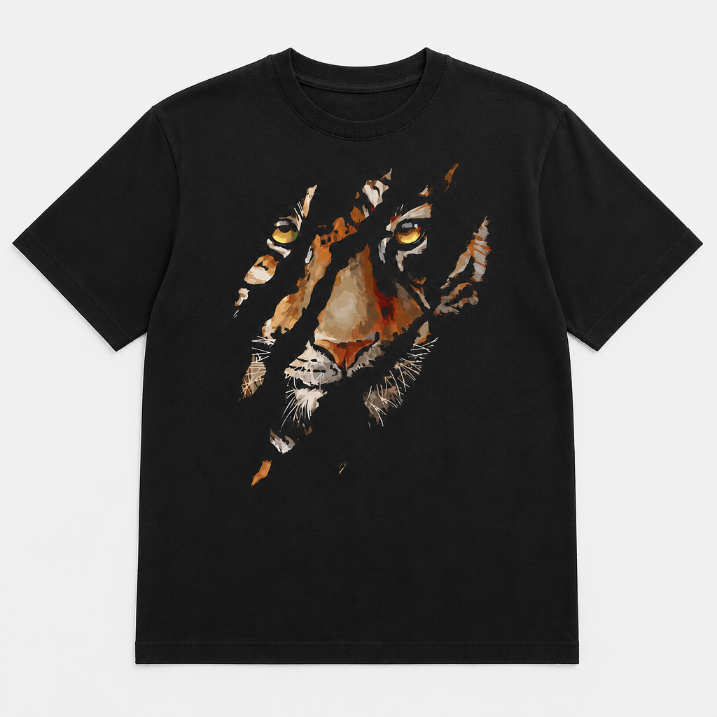 No Fear Tiger | Oversized Tee