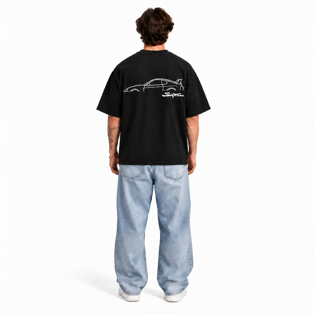 Supra Sketch Oversized T-Shirt