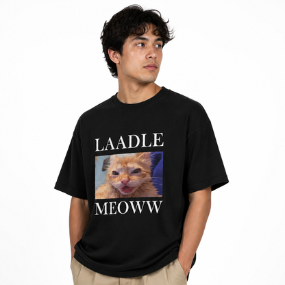 Maka Ladlee Meow | Oversized T-Shirt