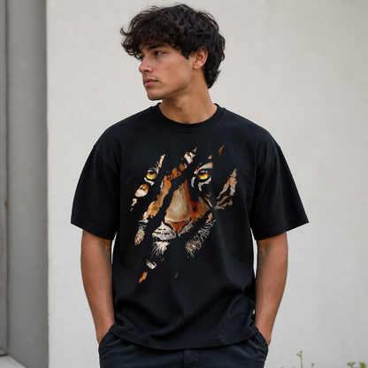 No Fear Tiger | Oversized Tee