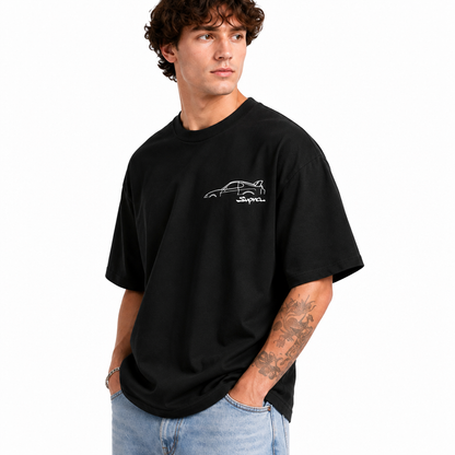 Supra Sketch Oversized T-Shirt