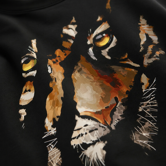 No Fear Tiger | Oversized Tee