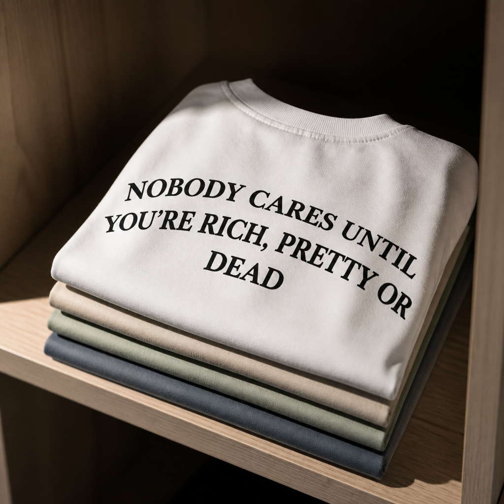 Nobody Cares | Oversized Tshirt