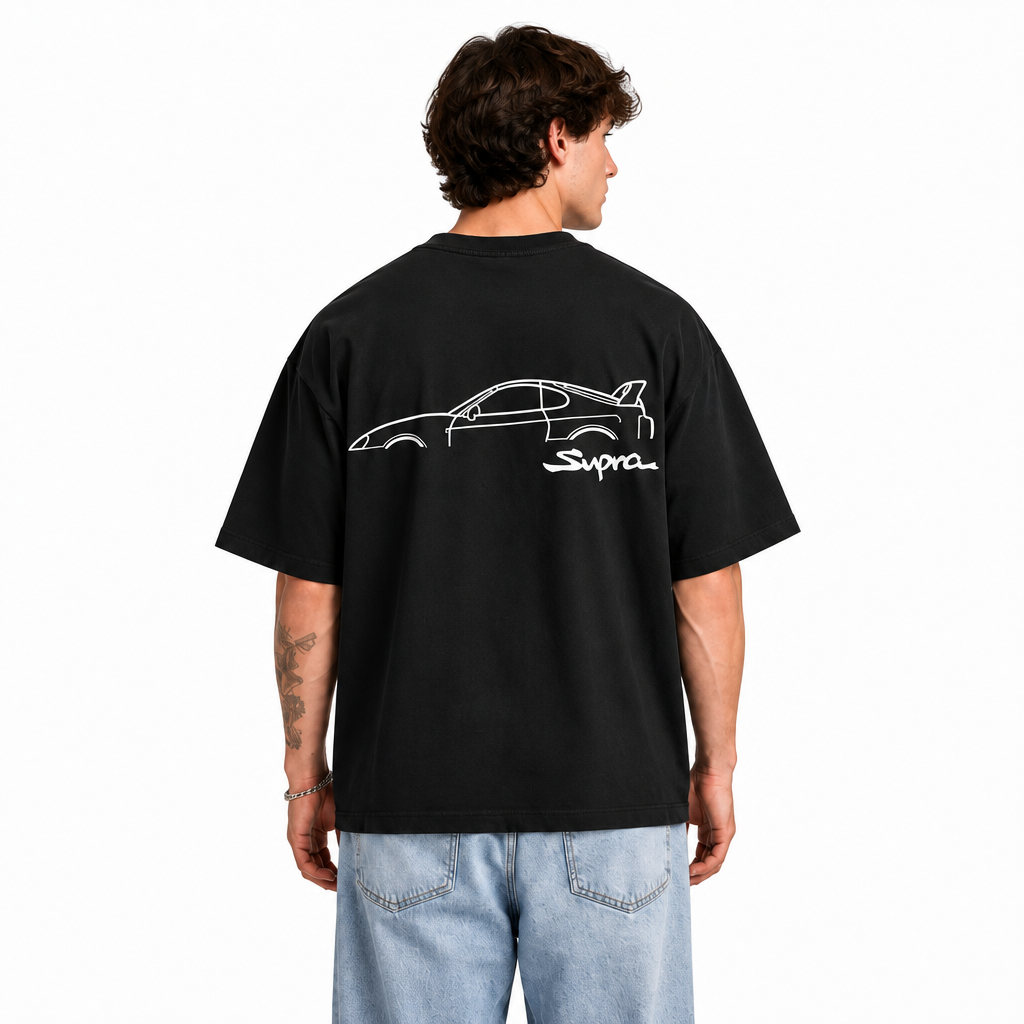 Supra Sketch Oversized T-Shirt