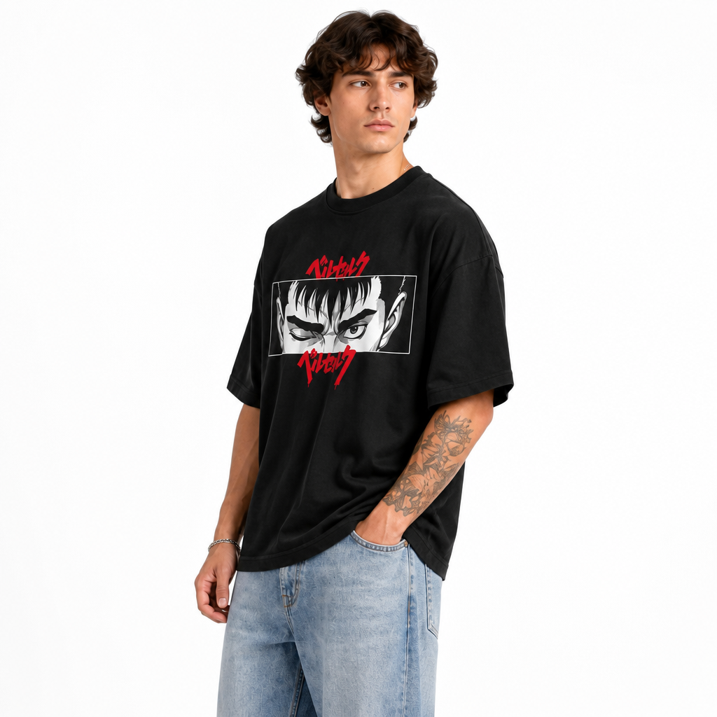 Striking Eye Oversized T-Shirt