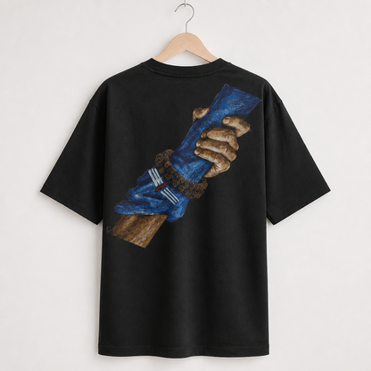 Shiva Holding Hand Oversized Tee