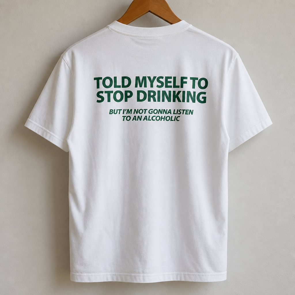 Told Myself to Stop Drinking | Regular Fit Tee