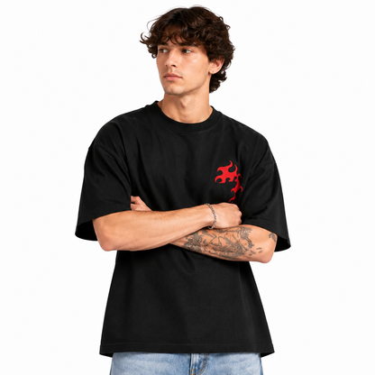 Flame Oversized T-Shirt
