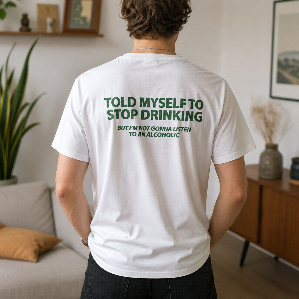 Told Myself to Stop Drinking | Regular Fit Tee