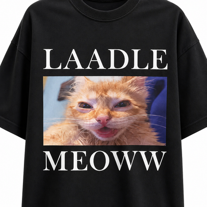 Maka Ladlee Meow | Oversized T-Shirt
