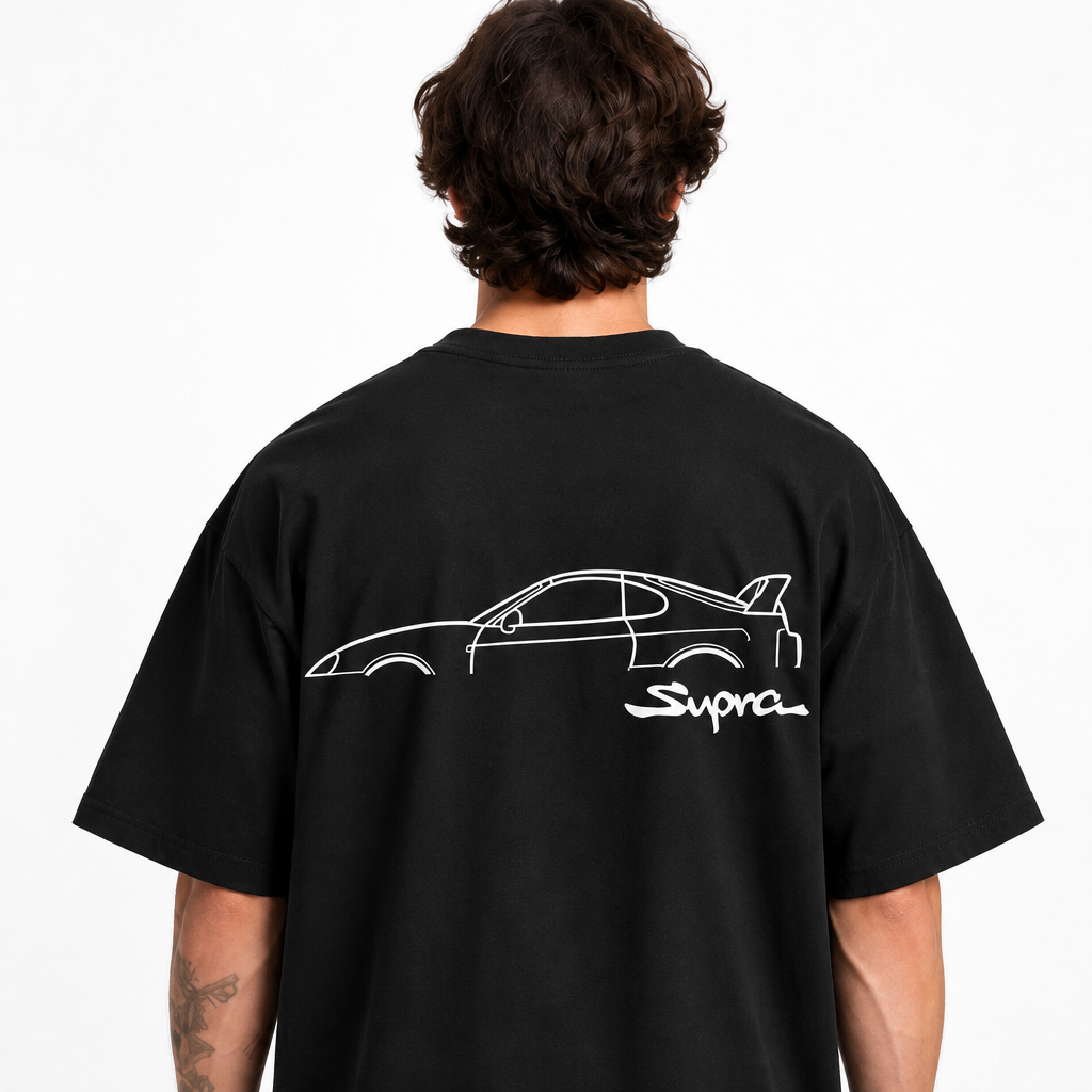Supra Sketch Oversized T-Shirt