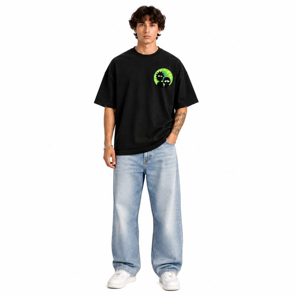 Rick and Morty Oversized T-Shirt